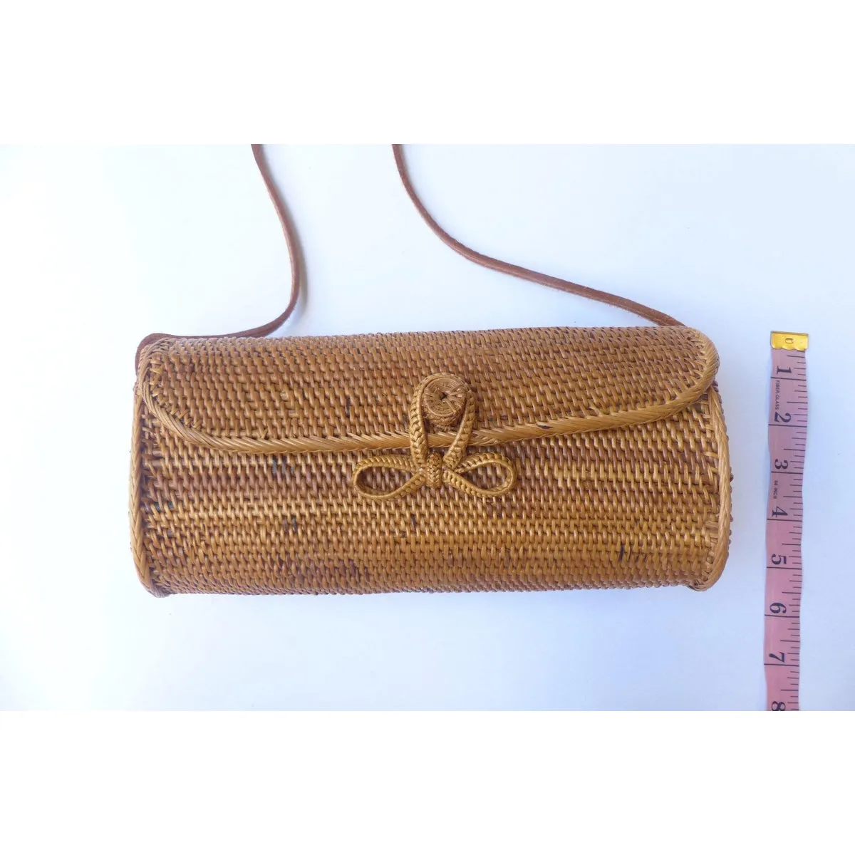 Shoulder Clutch Wicker Basket Bag