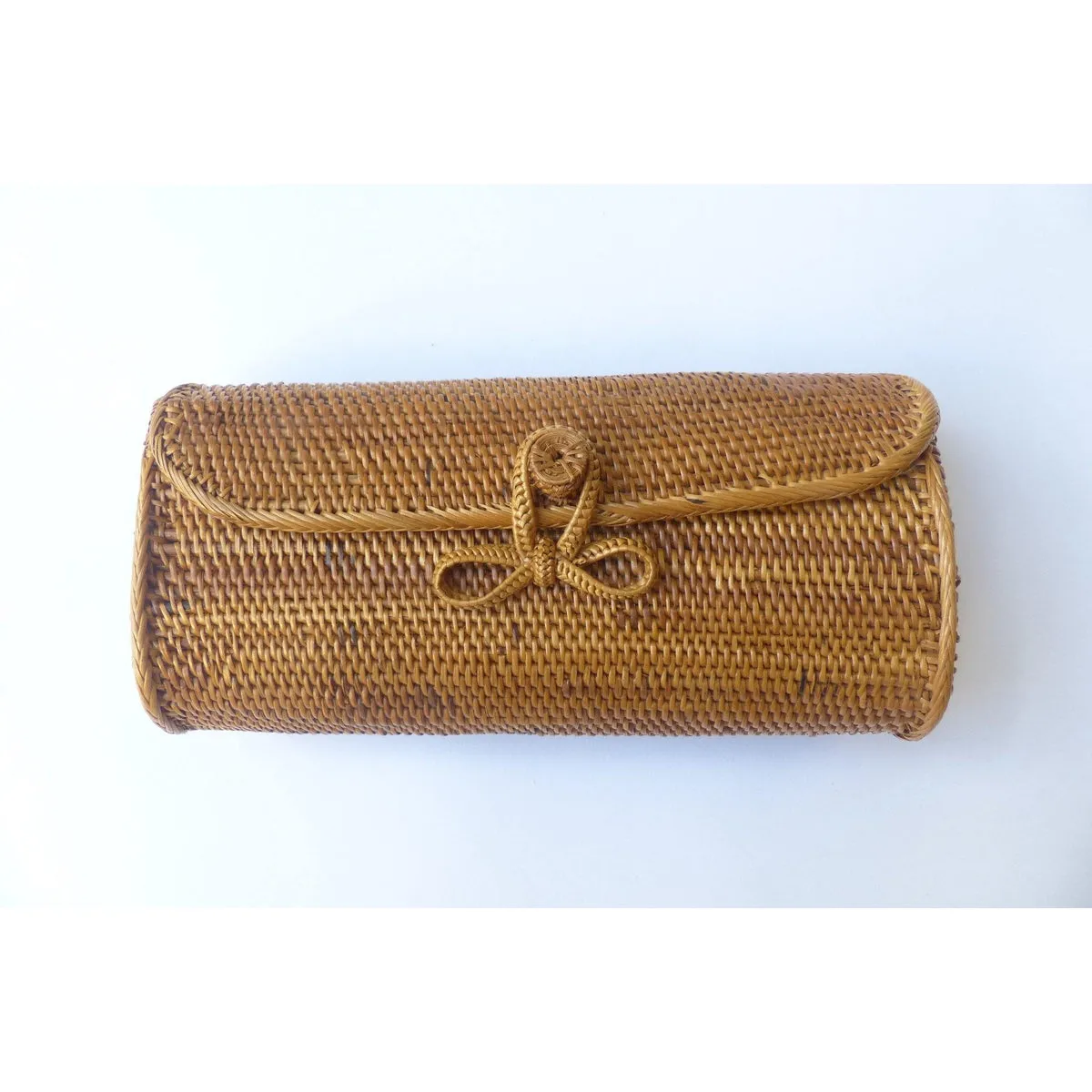 Shoulder Clutch Wicker Basket Bag