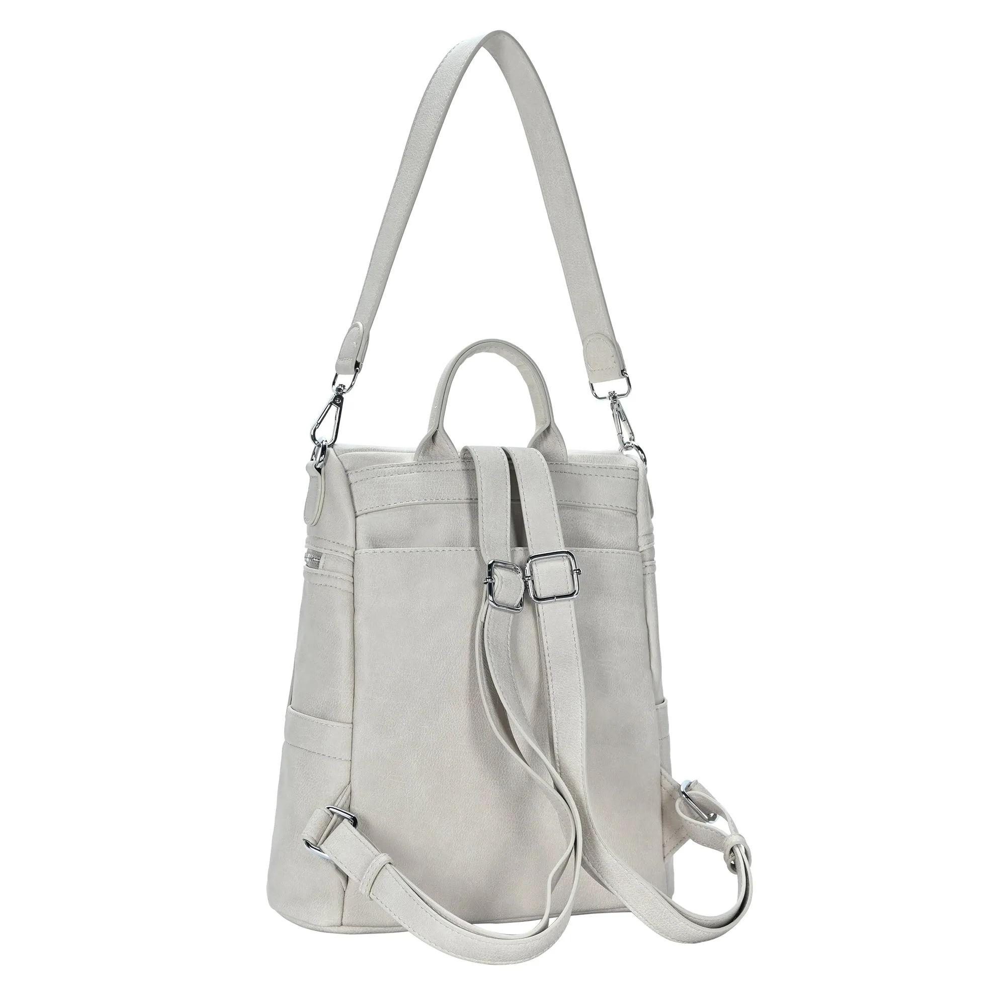 Sienna Utilitarian Shoulder Backpack Purse