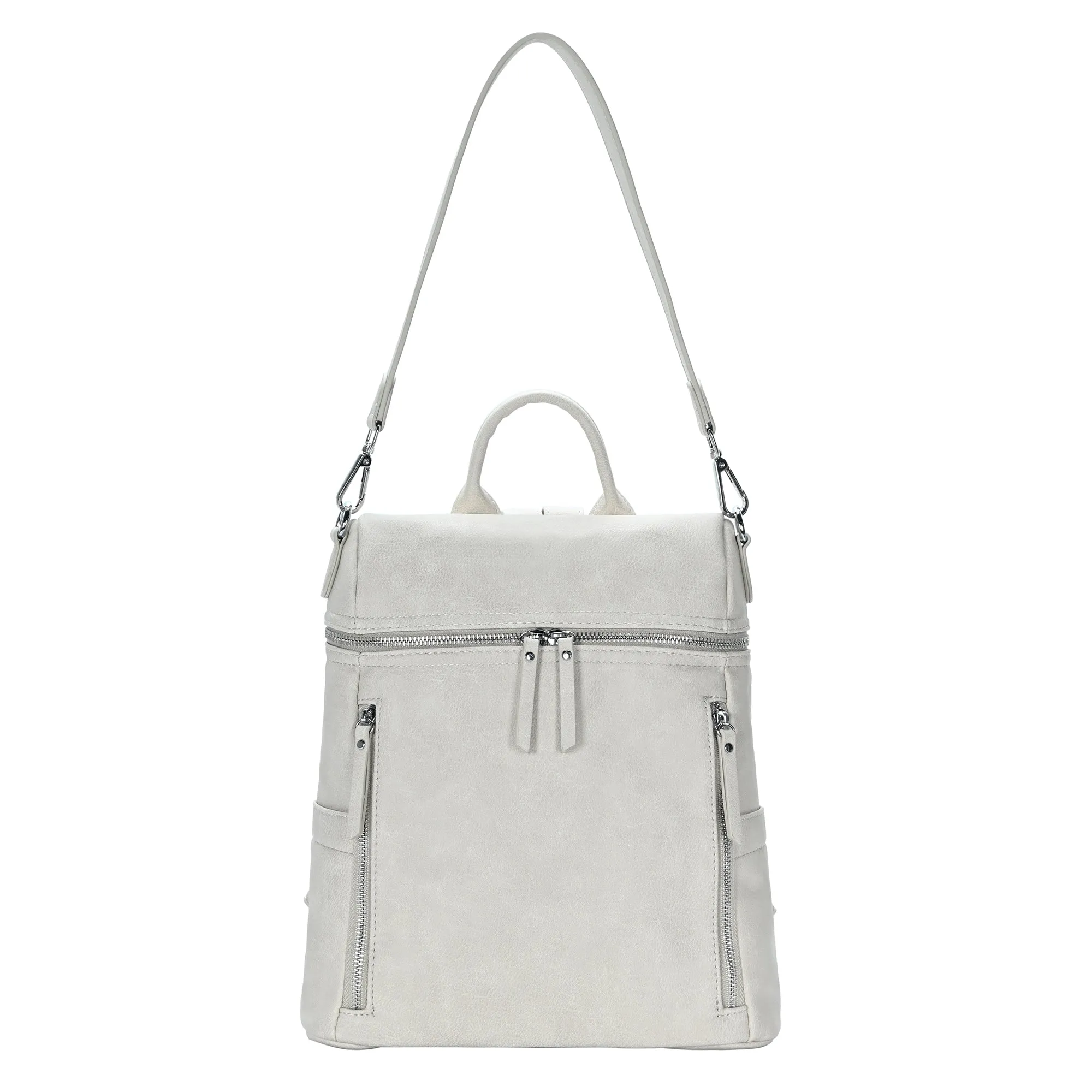 Sienna Utilitarian Shoulder Backpack Purse