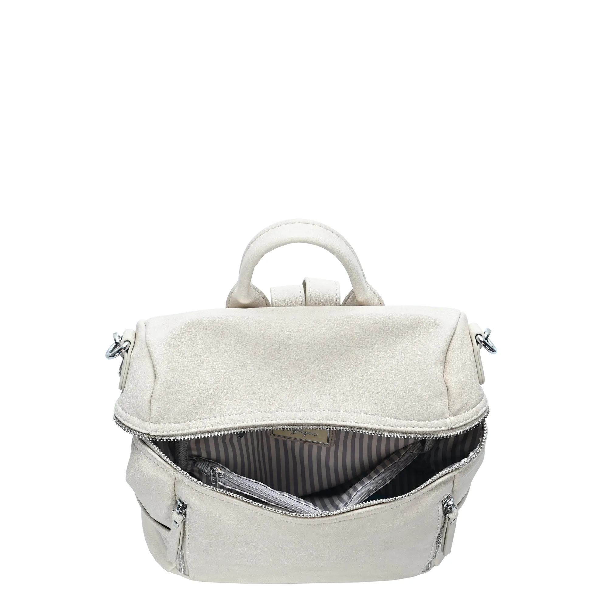 Sienna Utilitarian Shoulder Backpack Purse