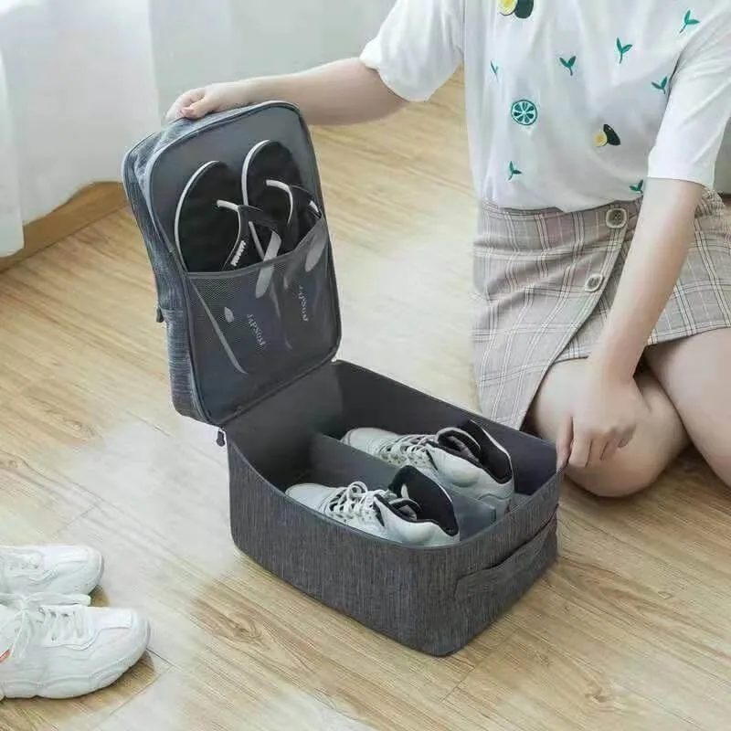 simplism style fashion multi-layer large-capacity shoes storage bag