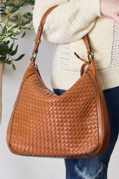 TEEK - Weaved Vegan Leather Handbag