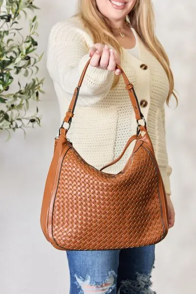 TEEK - Weaved Vegan Leather Handbag