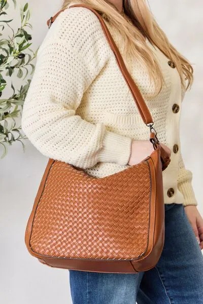 TEEK - Weaved Vegan Leather Handbag