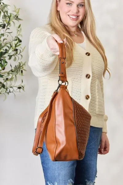 TEEK - Weaved Vegan Leather Handbag