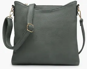 Triple Pocket Crossbody - Multiple Colors