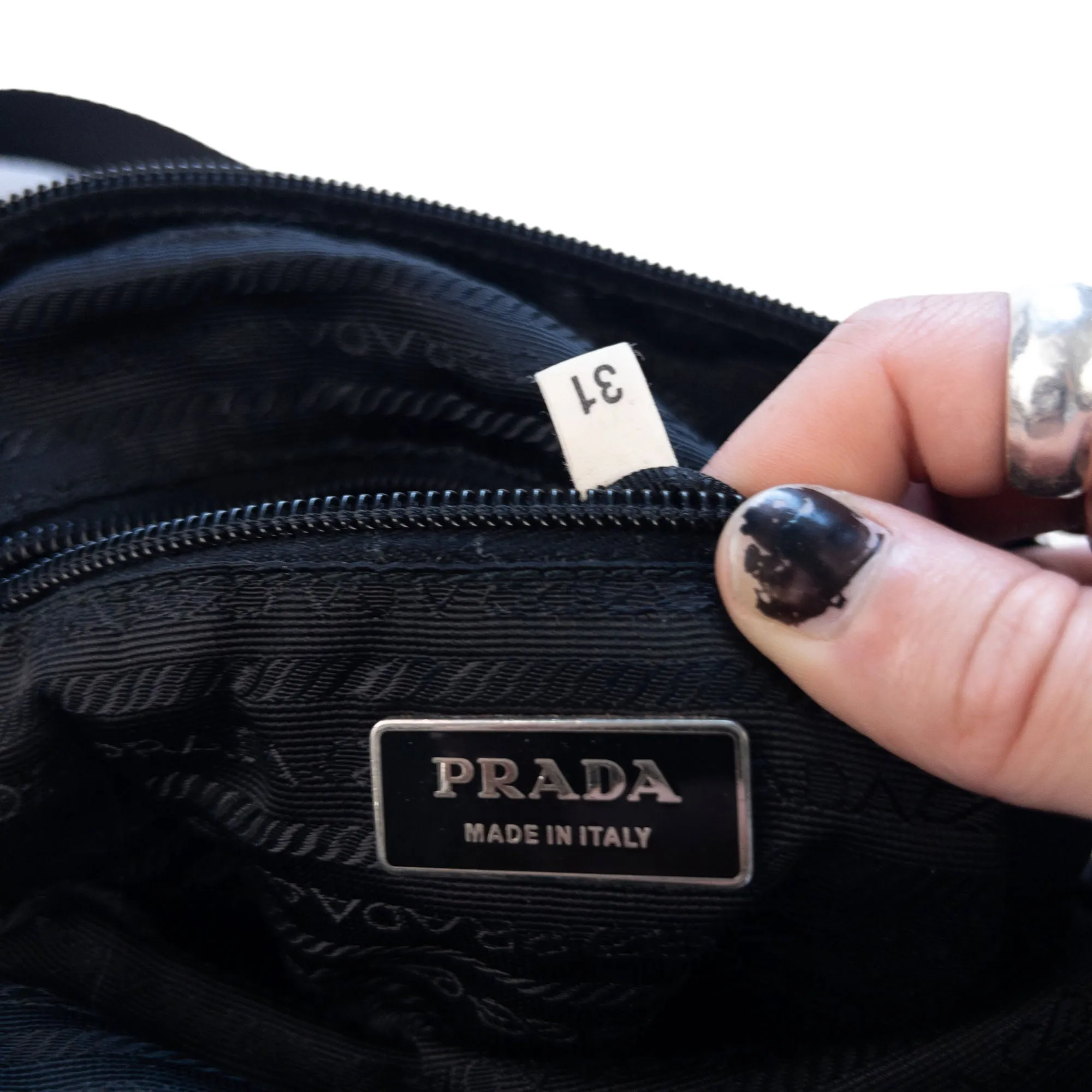 Vintage Prada 3D Multi Pocket Cross Body Bag