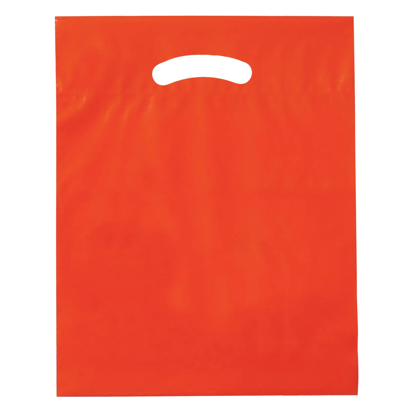 Wholesale FOLD-OVER REINFORCED DIE CUT BAG - 12DC1215