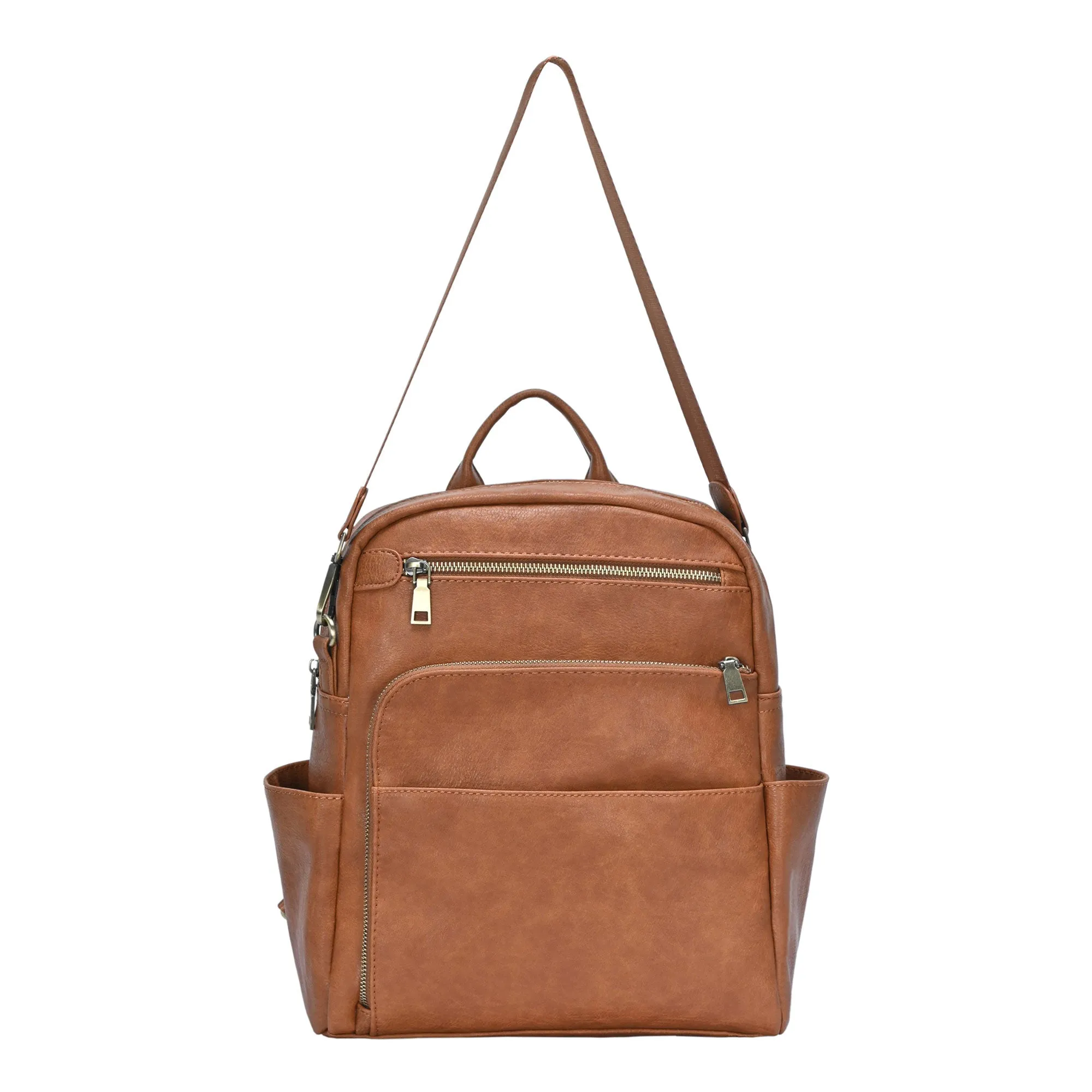 Willa Vegan Leather Utilitarian Backpack