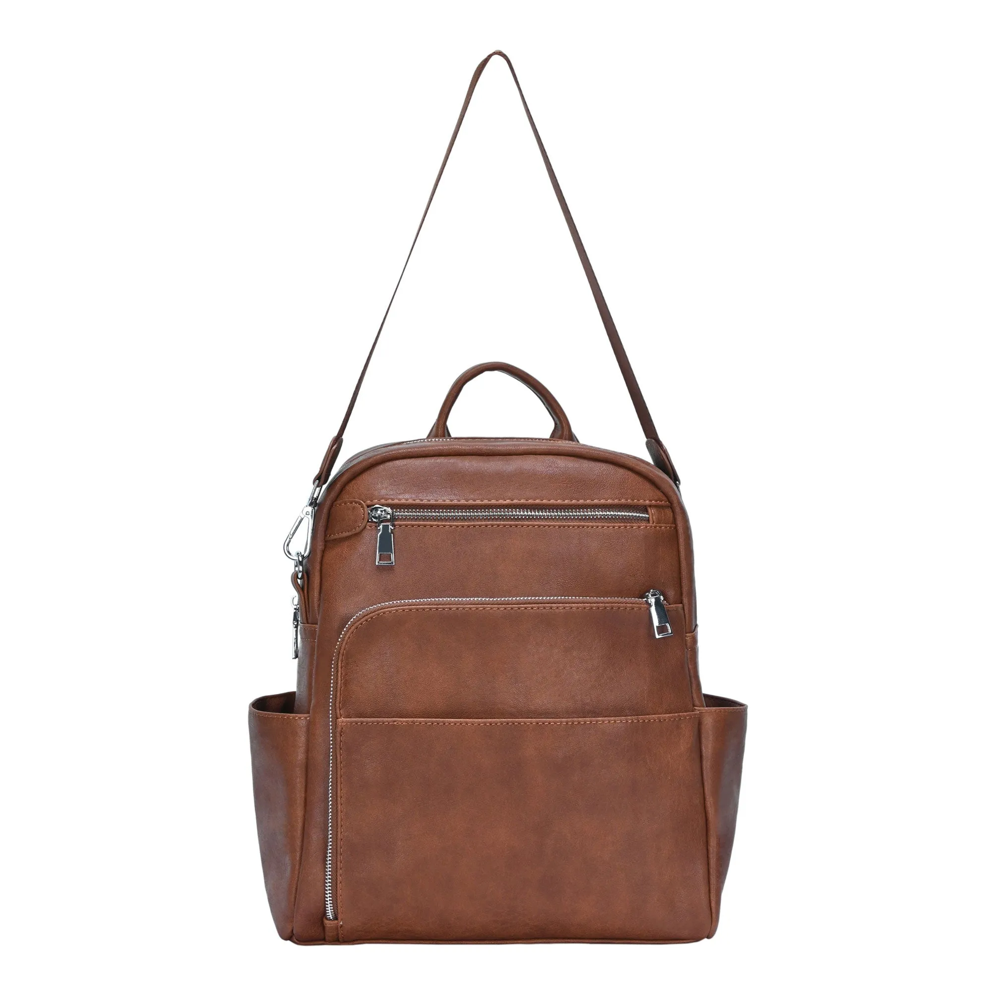 Willa Vegan Leather Utilitarian Backpack