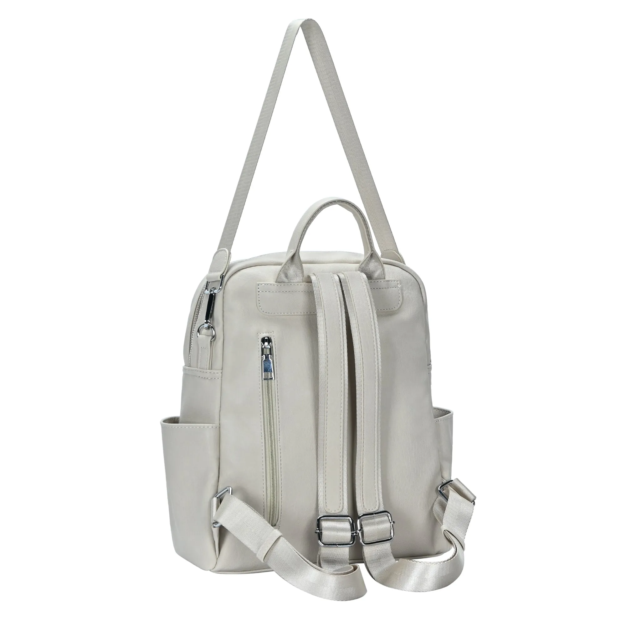 Willa Vegan Leather Utilitarian Backpack