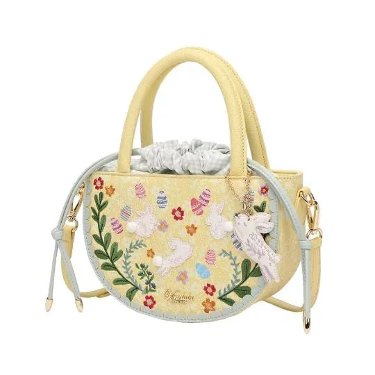 Woodland Rabbits Kingsley Crossbody Bag by Vendula