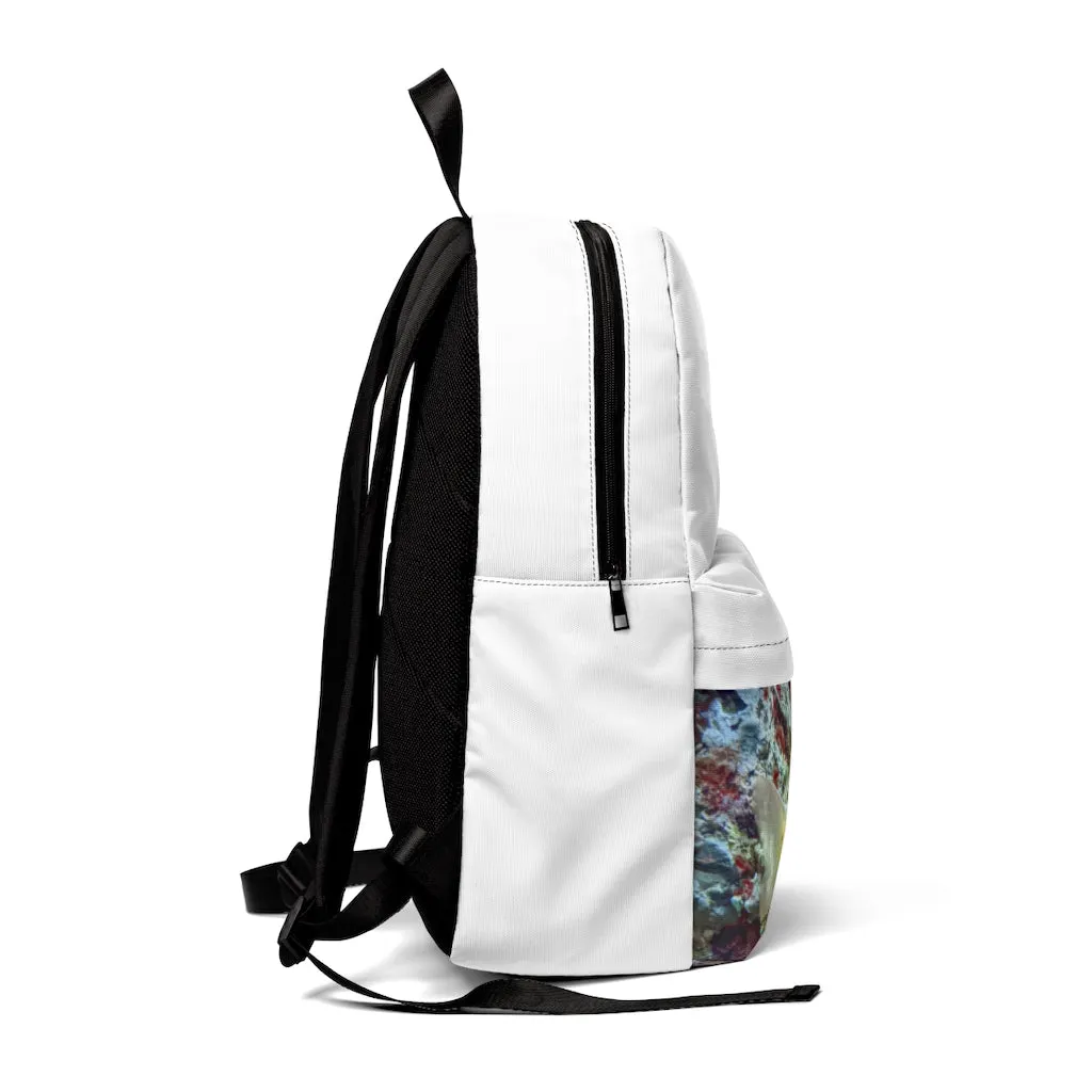 Yellow Fish Unisex Classic Backpack