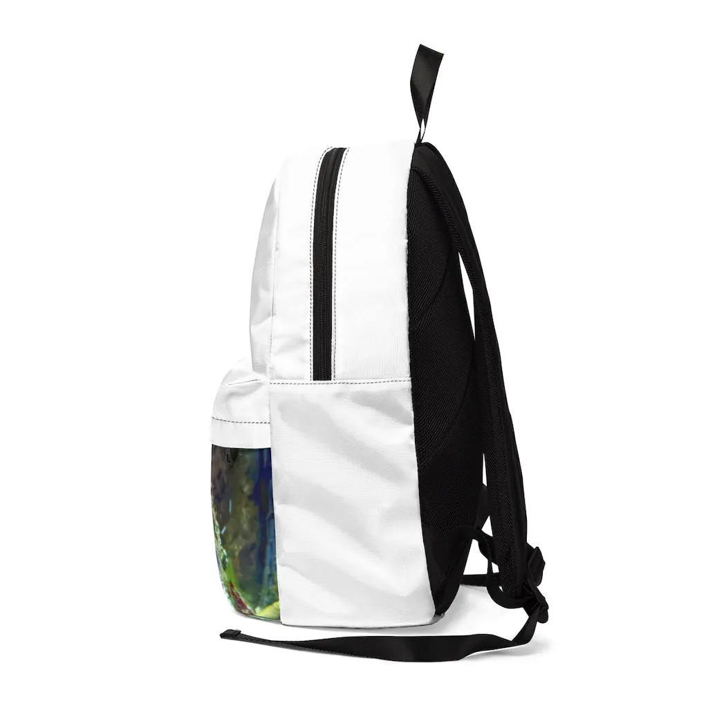 Yellow Fish Unisex Classic Backpack